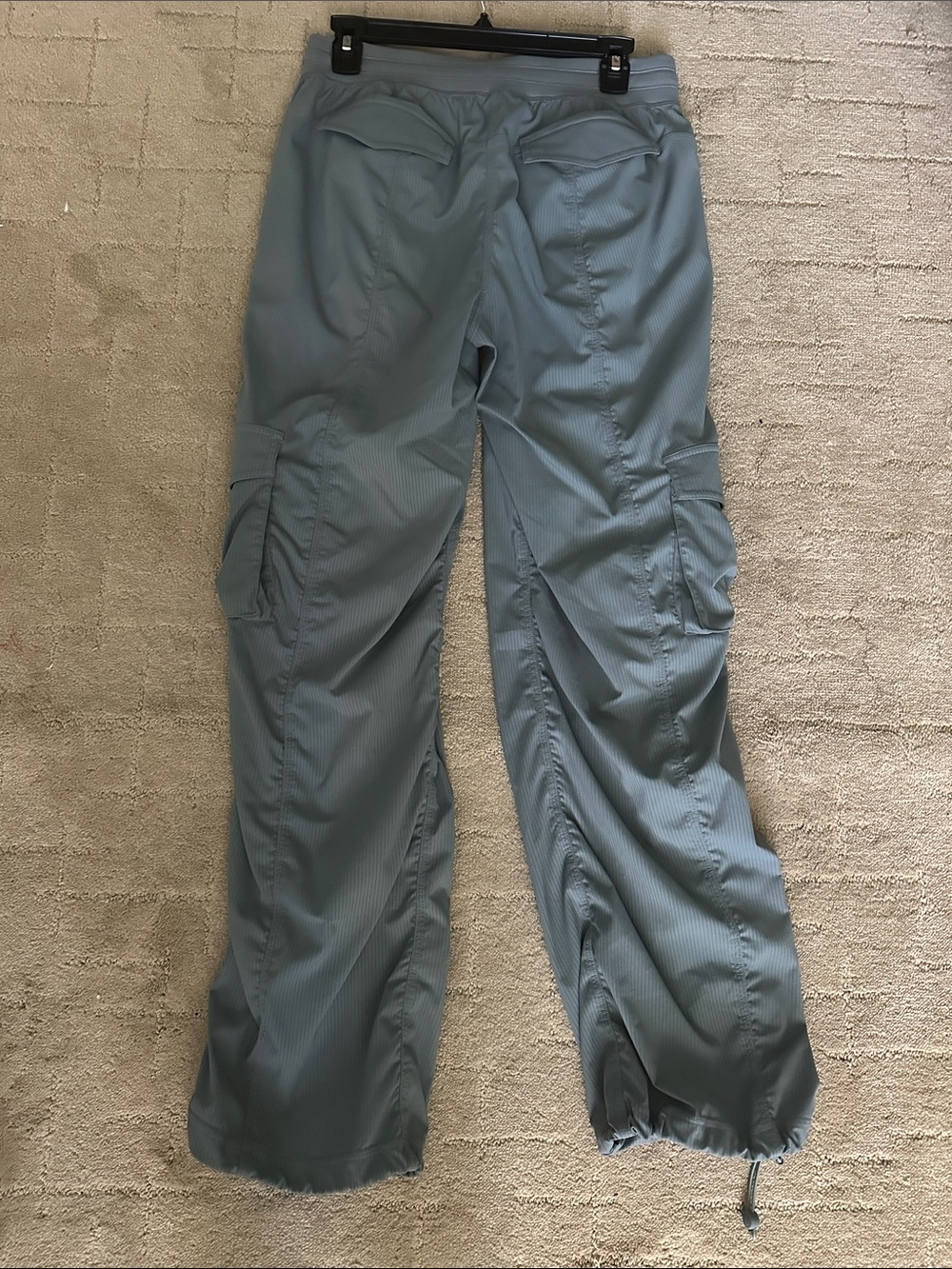 Lululemon Studio Dance Relaxed Fit Mid Rise Cargo Pant size small Belgian Blue - Picture 3 of 4
